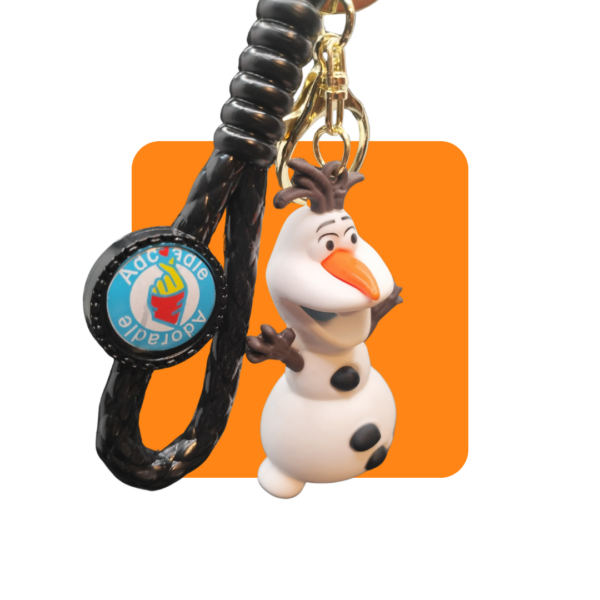 Olaf il pupazzo di neve animato della serie d'animazione cinematografica Frozen