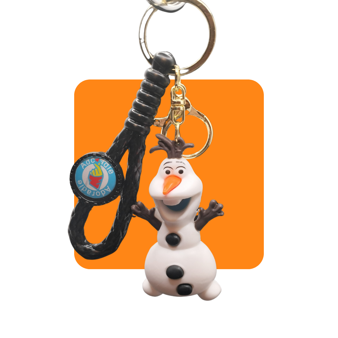 Olaf il pupazzo di neve animato della serie d'animazione cinematografica Frozen