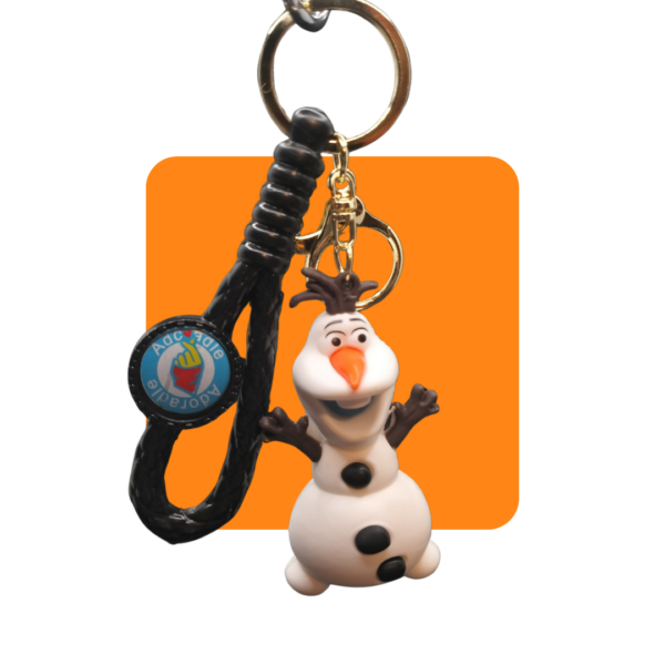 Olaf il pupazzo di neve animato della serie d'animazione cinematografica Frozen